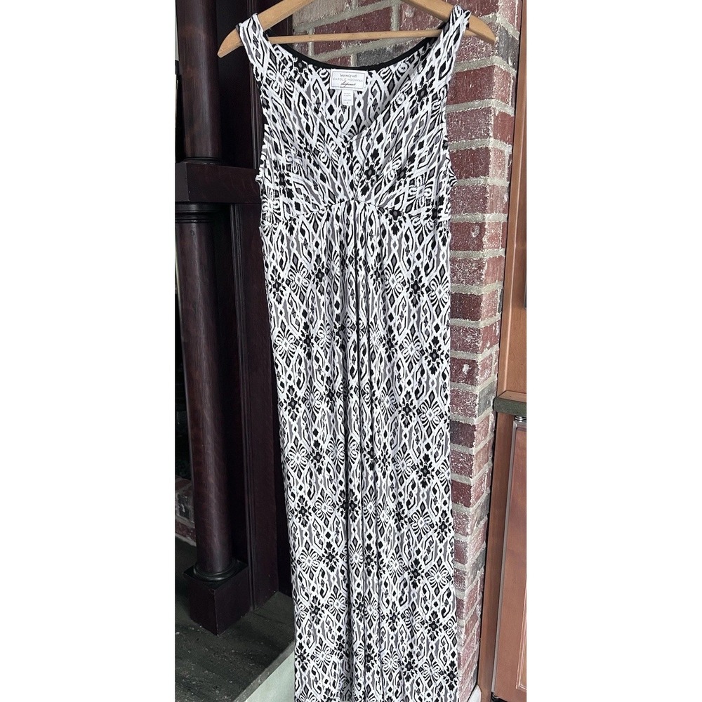 Carole Hochman Dress Maxi Gown Rayon Spandex Heavenly Soft Sleepwear Small